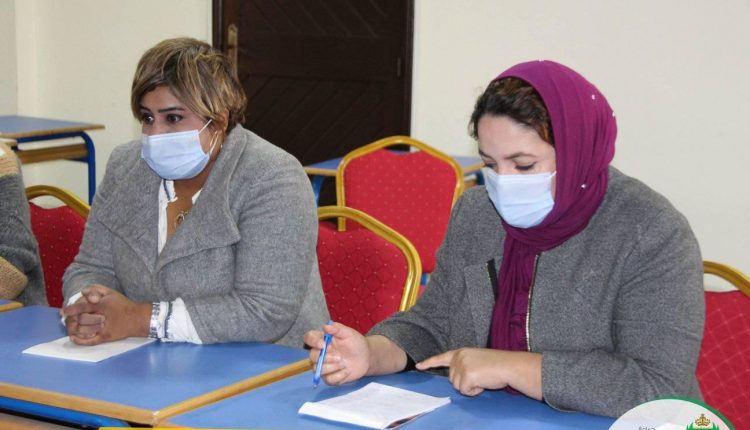 إعطاء إنطلاقة حملة تحسيسية نسوية بأهمية الحفاظ على نظافة المدينة، (1)