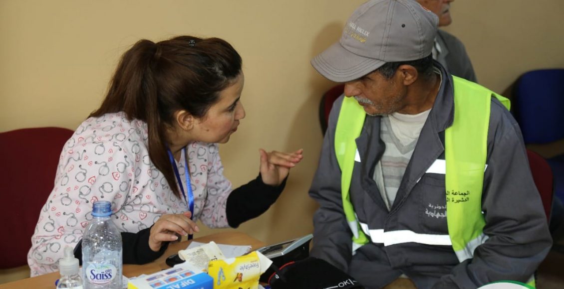 حملة طبية لفائدة عمال وأعوان الجماعة (14)