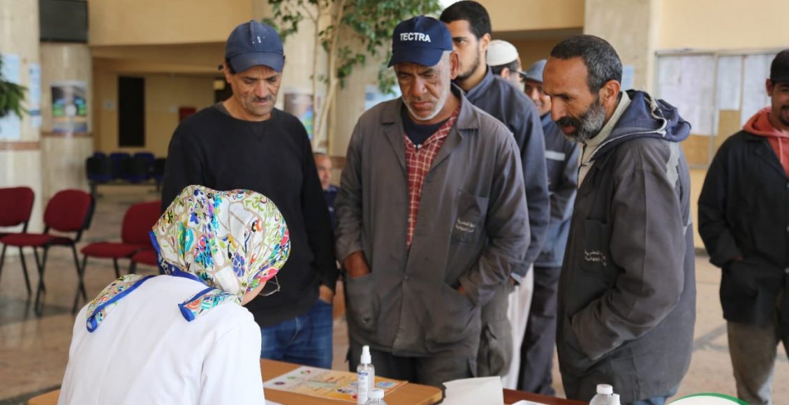 حملة طبية لفائدة عمال وأعوان الجماعة (3)