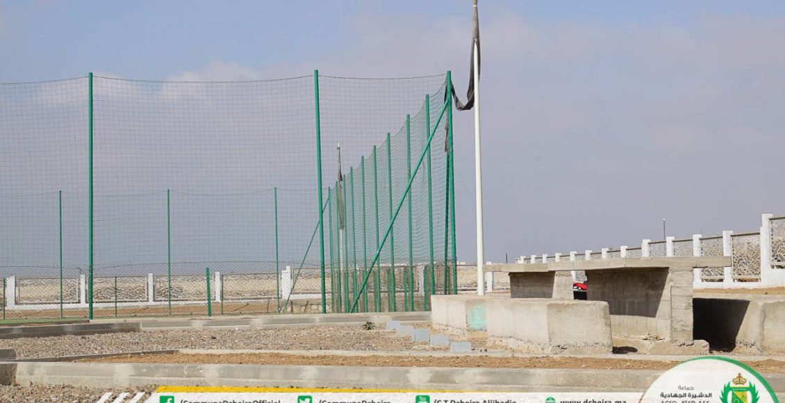 زيارة ميدانية لتتبع أشغال مشروع تهيئة الفضاء الترفيهي والرياضي النور1 (1)