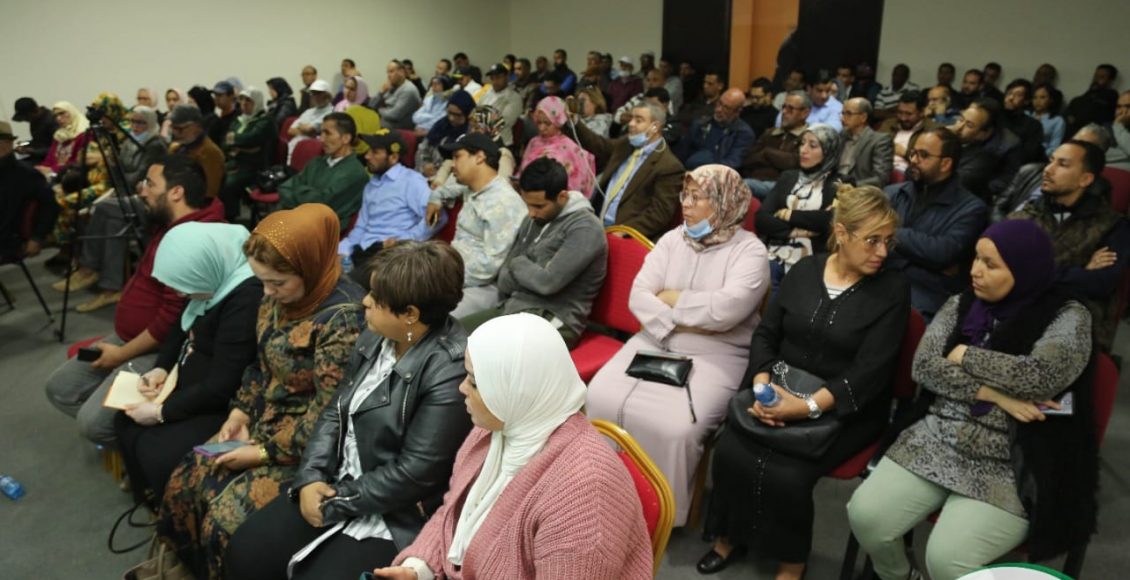 لقاء التواصلي المنظم من طرف مكتب المجلس الجماعي للدشيرة الجهادية، بتعاون مع الوكالة الوطنية لإنعاش التشغيل والكفاءات (13)