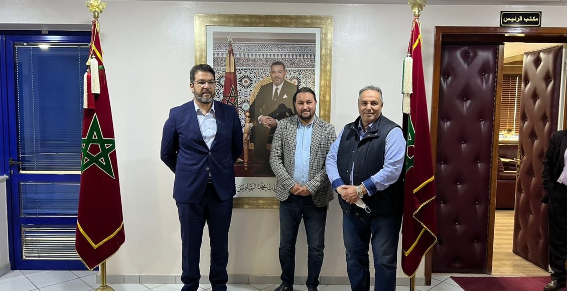 لقاء لبحث سبل تمويل مشروع تهيئة وتأهيل شارع محمد الخامس بالدشيرة الجهادية