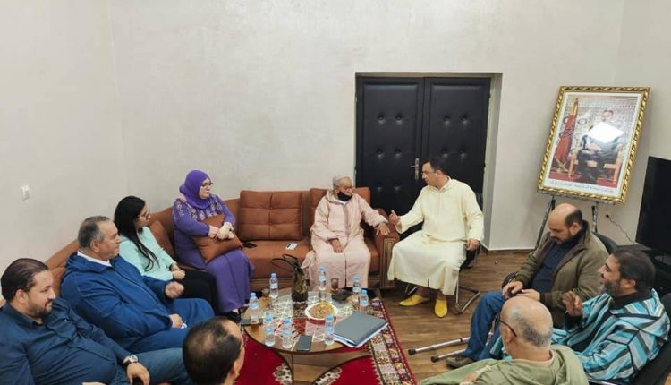 مناقشة انخراط مجلس عمالة إنزكان ايت ملول في تمويل مشروع تهيئة شارع محمد الخامس الرابط بين مدينتي إنزگان والدشيرة الجهادية (1)