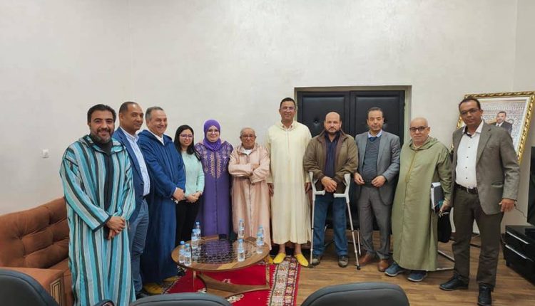 مناقشة انخراط مجلس عمالة إنزكان ايت ملول في تمويل مشروع تهيئة شارع محمد الخامس الرابط بين مدينتي إنزگان والدشيرة الجهادية (2)