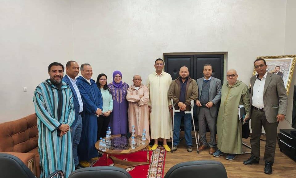 مناقشة انخراط مجلس عمالة إنزكان ايت ملول في تمويل مشروع تهيئة شارع محمد الخامس الرابط بين مدينتي إنزگان والدشيرة الجهادية (2)