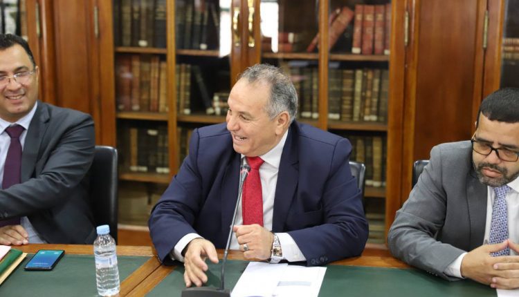 وزير التجهيز والماء يستقبل السيد ابراهيم دهموش رئيس جماعة الدشيرة الجهادية (1)