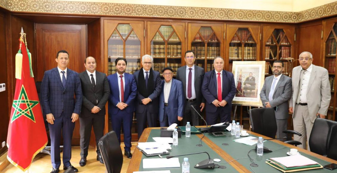 وزير التجهيز والماء يستقبل السيد ابراهيم دهموش رئيس جماعة الدشيرة الجهادية (3)