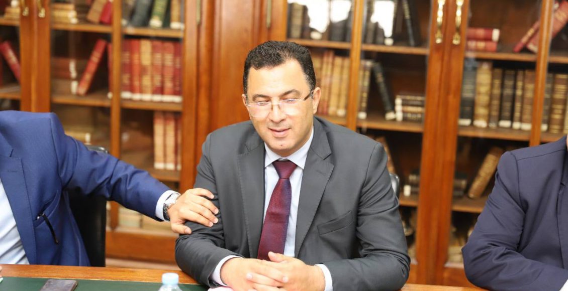 وزير التجهيز والماء يستقبل السيد ابراهيم دهموش رئيس جماعة الدشيرة الجهادية (4)