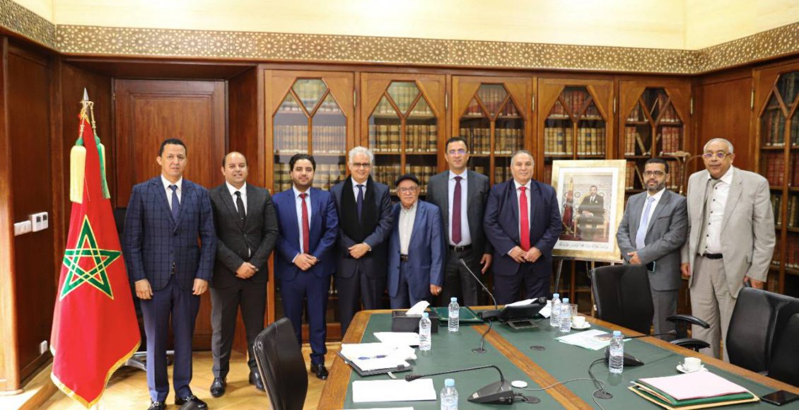 وزير التجهيز والماء يستقبل السيد ابراهيم دهموش رئيس جماعة الدشيرة الجهادية (5)